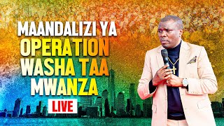 live  18102024  MAANDALIZI KUELEKEA KONGAMANO LA OPERATION WASHA TAA MWANZA [upl. by Nadirehs456]