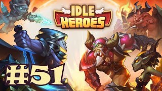 Idle Heroes Gameplay 51  First Orange Artifact [upl. by Jacquenetta]