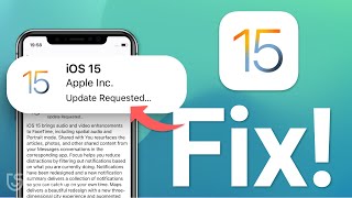 Fix iOS 15iOS 16iOS 17 Update Stuck on Estimating Time RemainingUpdate Requested [upl. by Meer470]