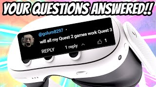 Do ALL Quest 2 Games WORK on Quest 3 128 or 512 [upl. by Anazus201]