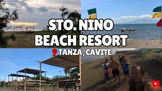 STONIÑO BEACH CAMP RESORT TANZA CAVITE  EPEKTO NG BAGYONG CARINA [upl. by Akelam]