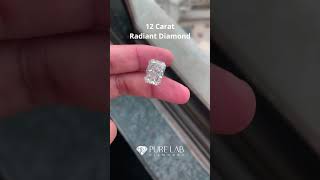 12 Carat Radiant Cut Diamond [upl. by Wandie]