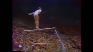 Uneven Bars Falls Elena Mukhina Nadia Comaneci Ludmilla Tourischeva [upl. by Iclek66]