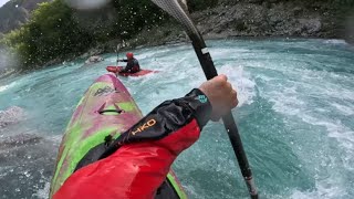 Scoa Graveyard Section Srpenica I  Trnovo I  Slovenia Kayaking [upl. by Arais885]