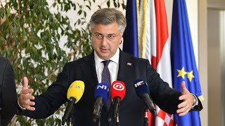 Plenković o primanju mita u aferi Geodezija quotTo je zatrašujuće ja sam zgroženquot [upl. by Ianej]