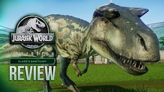 Jurassic World Evolution  Green Thumb  Clairs Sanctuary  Palaeobotany Guide [upl. by Anola82]