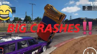 WreckFest Banger Racing compilation [upl. by Yunick]