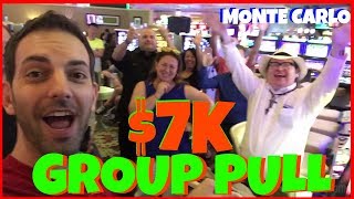 👯👬 7K Monte Carlo Group Slot Pull ✦ 50SPIN HIGH LIMIT ✦ BCSlotscom [upl. by Inod875]