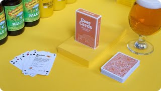 Now on Kickstarter Beer Cards A Deck Of Playing Cards All About Beer [upl. by Kareem844]