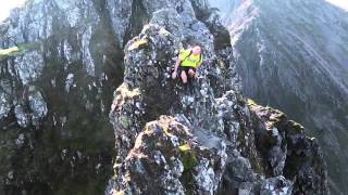 The crazy pinnacles Aonach eagach [upl. by Cupo]