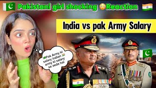 Indian Army Officers Rank And Salary Vs Pakistan Army Officers Rank And Salary  Reaction [upl. by Tooley]