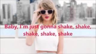 Taylor Swift  Shake It Off Lyrics [upl. by Naitsabas]