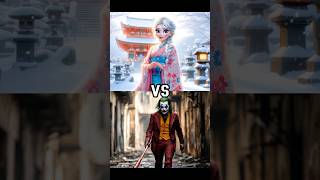 Elsa vs Joker Harley Quinn Loki Scarlet Witch Wonder Woman [upl. by Arimahs]