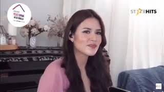 Raisa  Bersinar Live Konser Kebersamaan dirumahaja [upl. by Ardnalahs]