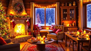 247 Cozy Christmas Fireplace Instrumental 🔥Relaxing Christmas Music Fireplace 🎅 Christmas Ambience [upl. by Asiaj]