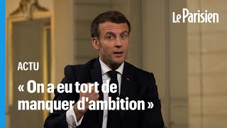 Vaccins  lEurope « est un peu un diesel » reconnaît Macron [upl. by Cord]