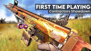 My First Time Playing Contractors Showdown [upl. by Rap275]