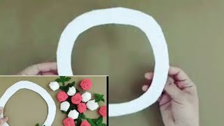 Beautiful and Easy Paper Wall Hanging Christmas Craft Home Decoration Unique Wall Hanging DIY [upl. by Graubert]