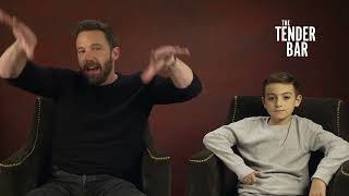 Ben Affleck and Daniel Ranieri Talk “The Tender Bar” [upl. by Doralynne]