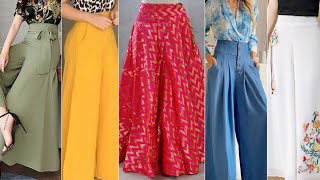 Palazzo Pants Cool amp Comfy Palazzo Pants Comfortable Stretch Fabric designs for ladies [upl. by Danila]