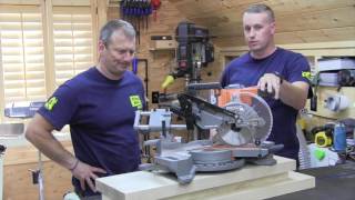 Ridgid 18v cordless miter saw Tools On Tap Episode 17 [upl. by Hpeseoj]