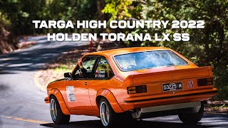 TARGA High Country 2022  Szwede Holden Torana LX SS Highlights [upl. by Scales347]