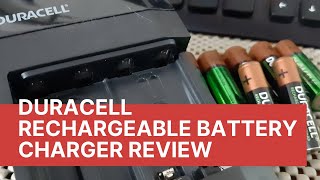 Duracell rechargeable battery charger review [upl. by Cthrine]