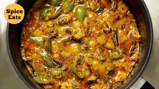 CHICKEN TIKKA MASALA WITH CAPSICUM  CHICKEN CAPSICUM MASALA [upl. by Euhsoj]