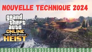 Ma Technique Cayo Perico 2024 sur GTA Online [upl. by Nosreh604]