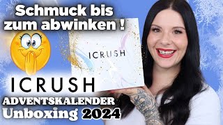 MEGA ✨ ICRUSH Schmuck ADVENTSKALENDER 2024 Inhalt amp Rabatt [upl. by Ursulina]