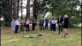 Memorial Tree Planting with Adam Kay [upl. by Natanoj]