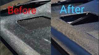 How To Restore A Carbon Fiber Hood [upl. by Delfine118]