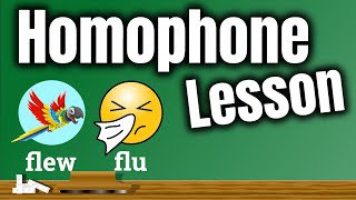 Homophone Lesson for Children  Grammar for Kids [upl. by Robinson]