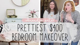 Epic Bedroom Makeover For Under 400  Feat Stacey Mcgunnigle [upl. by Ailb]