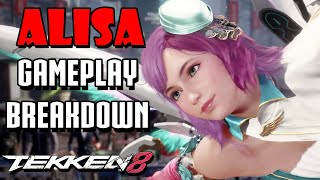 Alisa Heads Off the Competition Tekken 8 Gameplay Trailer Breakdown [upl. by Skelly737]