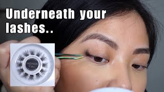 Cluster Lash Extensions with Easitension Not Permanent  Quick Review  Tutorial 14mm used [upl. by Azal263]