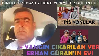 FINDIK KREMASI YERİNE MERMİLER BULUNDU  YANGIN ÇIKARILAN YER ERHAN GÜRANIN EVİ  Narin Güran [upl. by Drews978]