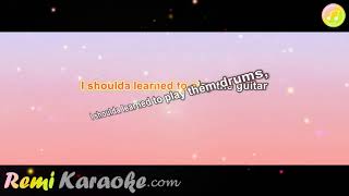 Dire Straits  Money for nothing karaoke  RemiKaraokecom [upl. by Ruthy]