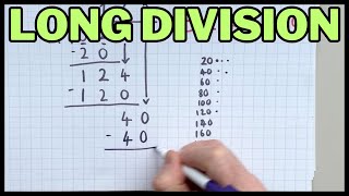 Long division demonstration  4 digit by 2 digit examples [upl. by Nagam]