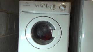 Zanussi Compact ZWC1300  Synthetics 60c Quick Prewash Pt 1 of 7 [upl. by Yelnoc]