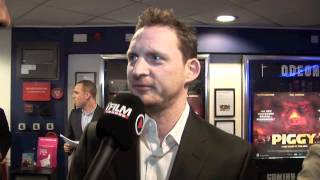 KIERON HAWKES DIRECTOR INTERVIEW FOR iFILM LONDON  PIGGY THE FILM  UK PREMIERE [upl. by Elorak]