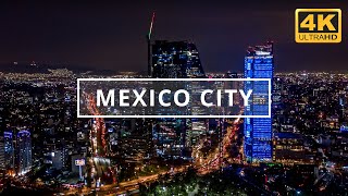 Mexico City  Mexico 🇲🇽  4K Hyperlapse Drone Footage [upl. by Peddada150]