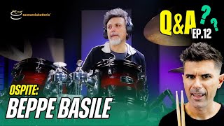 QampA con Dado Ep12  Ospite BEPPE BASILE Groove Timing Professione Batterista nel 2024 [upl. by Darrick434]