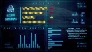 Biohazard Contamination  HUD futuristic display [upl. by Glyn939]