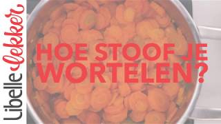 Wortelen stoven zo doe je het [upl. by Ziza]