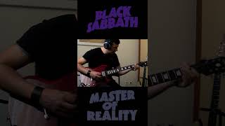 BLACK SABBATH  Into the void guitar cover shorts blacksabbath [upl. by Eimmot]