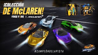 Objetos de colaboración McLaren x Free Fire 🔥  Garena Free Fire [upl. by Nyar56]