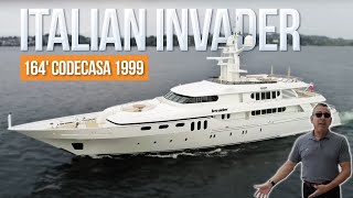 INVADER 164 Codecasa Superyacht Tour Walkthrough [upl. by Vidovic]