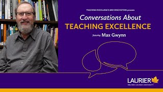 In Conversation with Max Gwynn Inspiring Students’ Confidence with Stories and Humour at Laurier [upl. by Loring576]