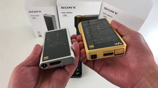 NEW Sony NWZX300 HiRes Walkman Unboxing [upl. by Hanahs]